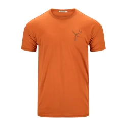 LightWoll 140 Classic Tee Antler, herre (Apricot Orange)-ACLIMA
