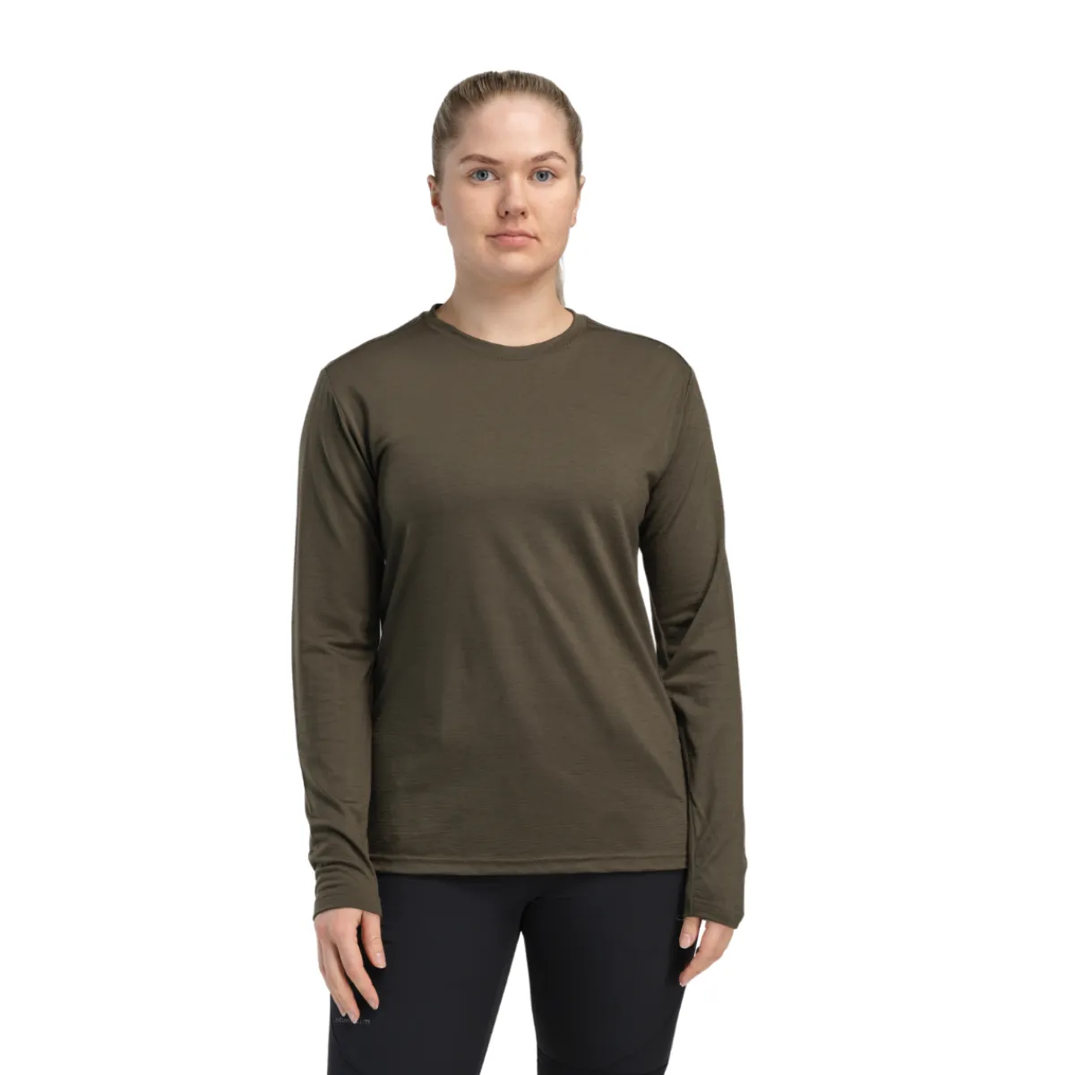 LightWool 180 Crewneck trøje, dame (Tarmac)-ACLIMA Sale