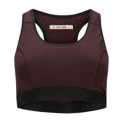LightWool 180 Sports Top, dame (Chocolate Plum)-ACLIMA Hot