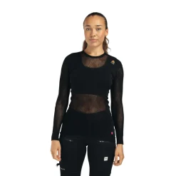 WoolNet Crewneck, dame (Jet Black)-ACLIMA Sale