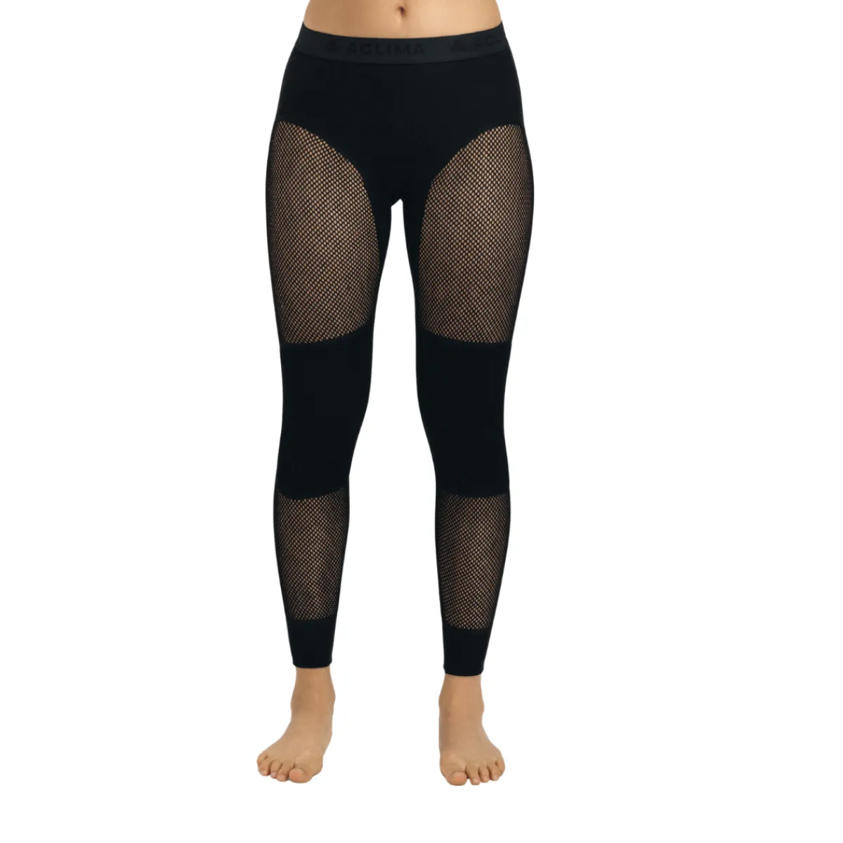 WoolNet Longs, dame (Jet Black)-ACLIMA Discount