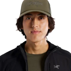 Arc'teryx Bird Word Trucker Curved Hat (Tatsu Forage)-ARCTERYX Outlet