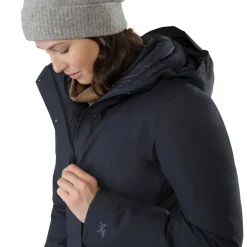 Arc'teryx Centrale Parka, dame (Black)-ARCTERYX Online