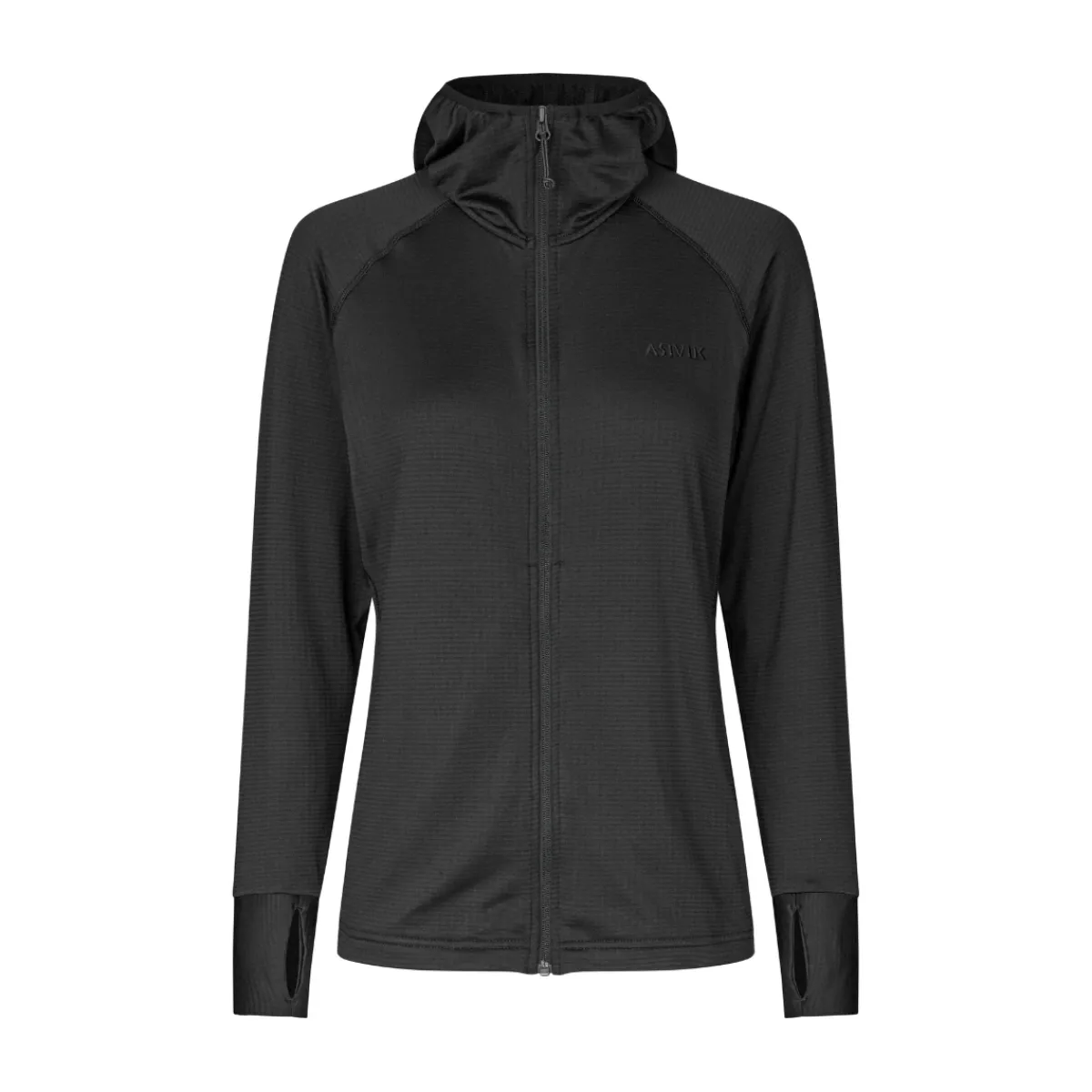 Adventure Fleece, dame (Black)-ASIVIK