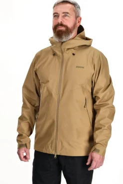 Adventure Shell skaljakke, herre (Dark Sand)-ASIVIK Online