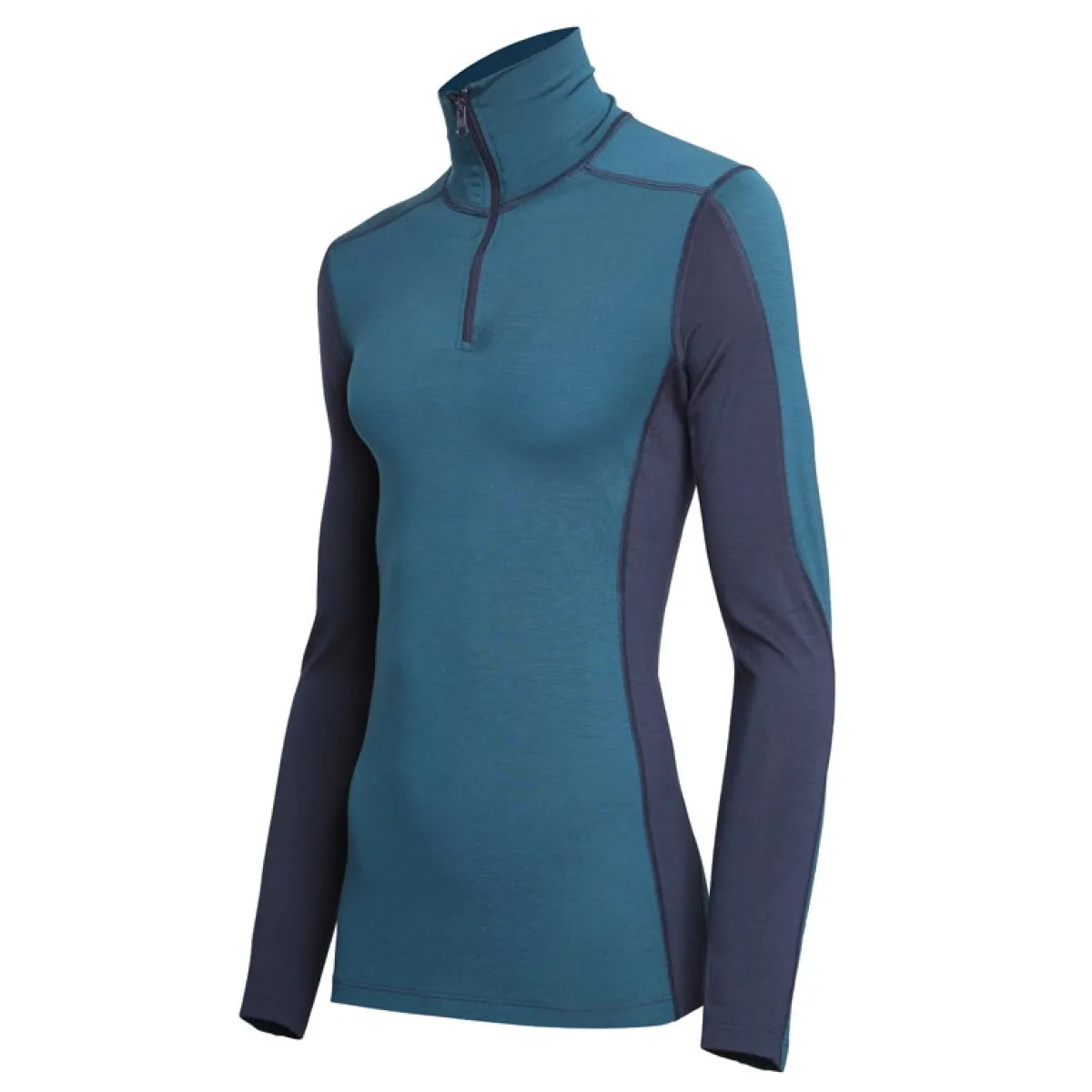Explorer Merinould Zip Neck, dame-ASIVIK Hot