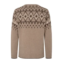 Gamborg Sweater, herre (Tan)-ASIVIK Sale
