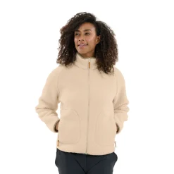 Hike Teddy fleecejakke, dame (Oatmeal)-ASIVIK New