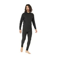 Hike Wool Blend Uldundertrøje, herre (Black)-ASIVIK