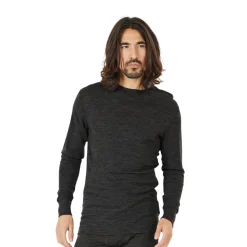 Hike Wool Blend Uldundertrøje, herre (Black)-ASIVIK