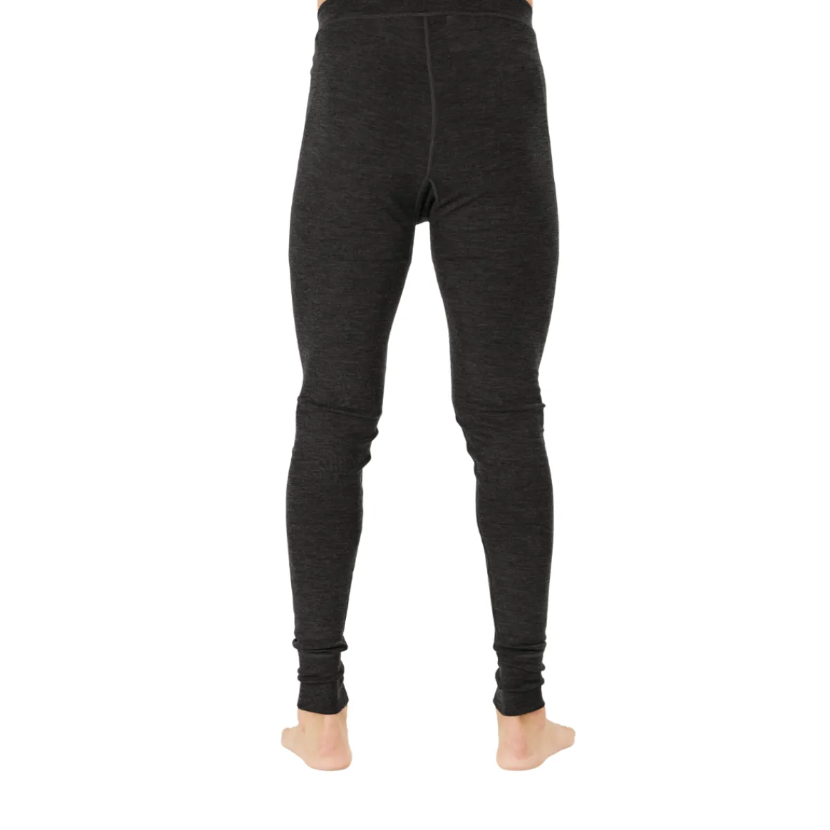 Hike Wool Blend Uldunderbukser, herre (Black)-ASIVIK Hot