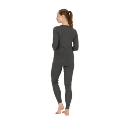 Hike Wool Blend Uldundertrøje, dame (Black)-ASIVIK Clearance