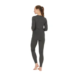 Hike Wool Blend Uldunderbukser, dame (Black)-ASIVIK Best