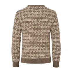 Hjelm Sweater, Herre (Camel Sand)-ASIVIK New