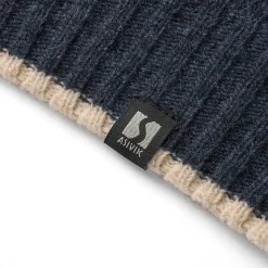 Isefjord Sweater, dame (Navy Sand)-ASIVIK Clearance