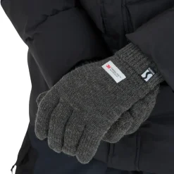 Knitted Thinsulate strikhandsker (Black)-ASIVIK Outlet