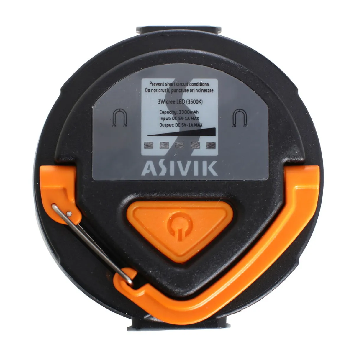 LightBank 3300 (lejrlygte / powerbank)-ASIVIK New