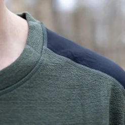 Rold Wool Crew uldtrøje, herre (Pine Green)-ASIVIK