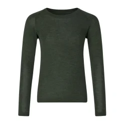Wool Crew undertrøje, junior (Pine)-ASIVIK Sale