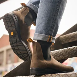 2056 All Terrain Chelsea Boot (Rustic Brown)-BLUNDSTONE Hot