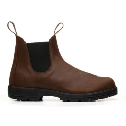 1609 Classic Chelsea Boot (Antique Brown)-BLUNDSTONE Discount