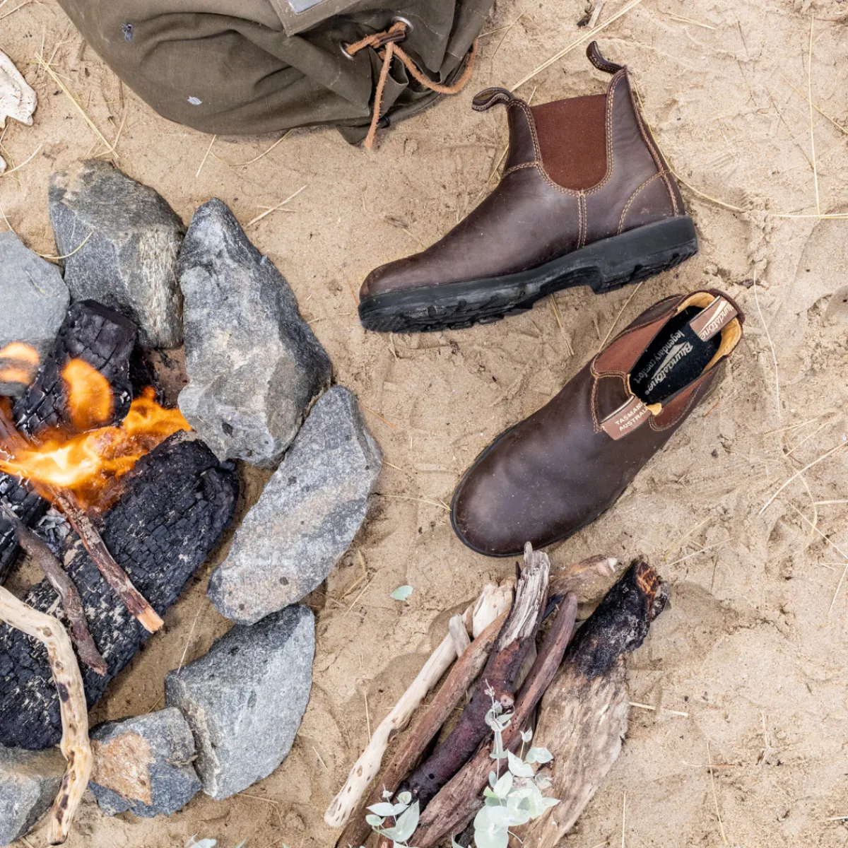 550 Classics Chelsea Boot (Wallnut Brown)-BLUNDSTONE Online