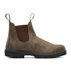 585 Classics Chelsea Boot (Rustic Brown)-BLUNDSTONE Best