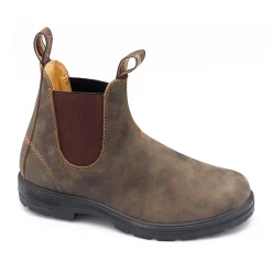 585 Classics Chelsea Boot (Rustic Brown)-BLUNDSTONE Best
