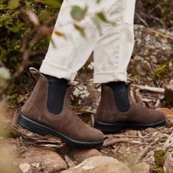 2410 Original Chelsea Boots (Brown)-BLUNDSTONE Clearance