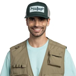 Explore Trucker Cap (Lake River Khaki)-BUFF