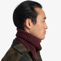 Norval Knitted Neckwarmer-BUFF Hot