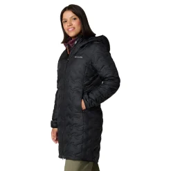 Delta Ridge II Long Down dunfrakke, dame (Black)-COLUMBIA Hot