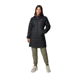 Delta Ridge II Long Down dunfrakke, dame (Black)-COLUMBIA Hot
