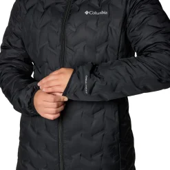 Delta Ridge II Long Down dunfrakke, dame (Black)-COLUMBIA Hot