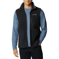 Fast Trek Fleece vest, herre (Black)-COLUMBIA