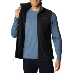 Fast Trek Fleece vest, herre (Black)-COLUMBIA