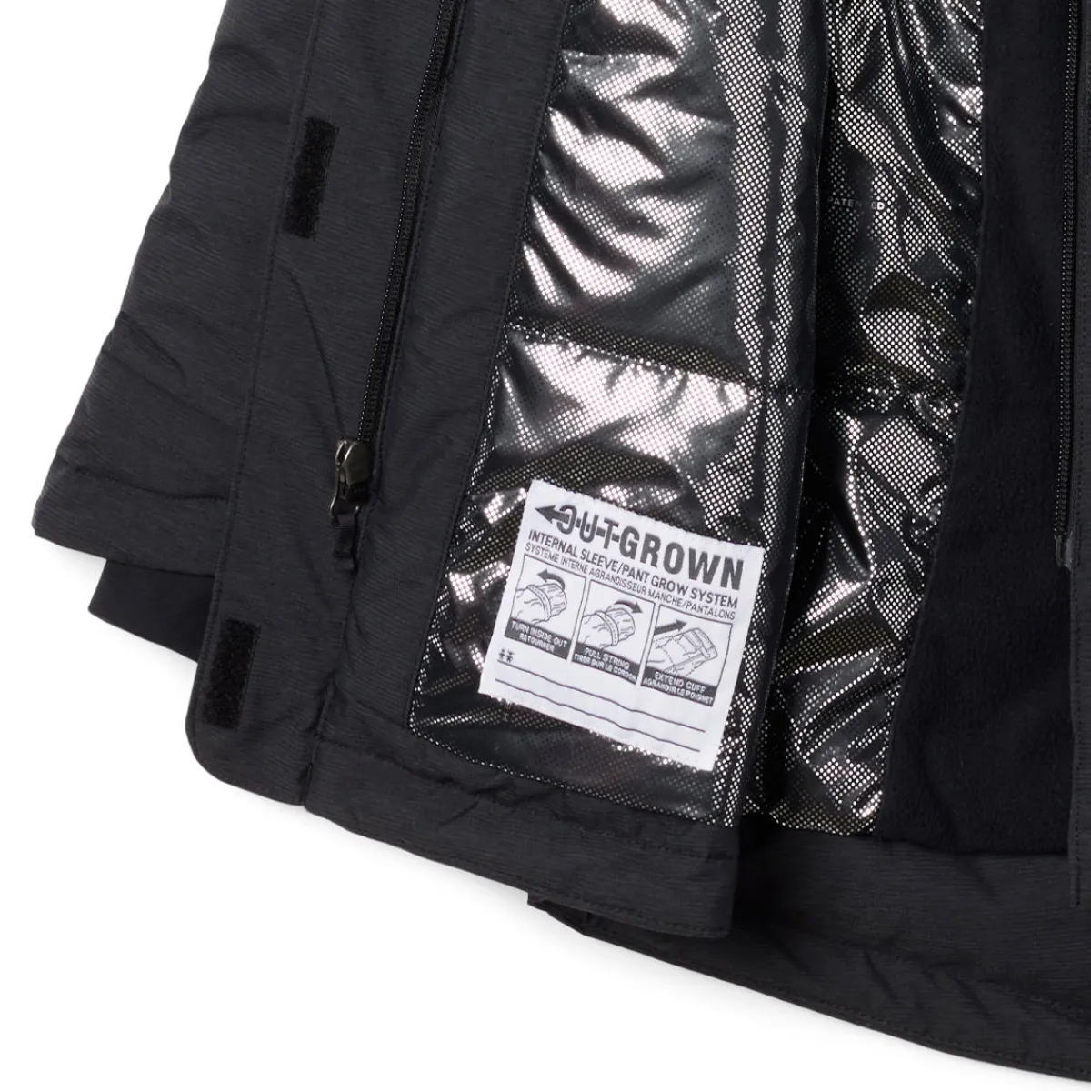 Girls Nordic Strider II vinterjakke, junior (Black)-COLUMBIA Hot