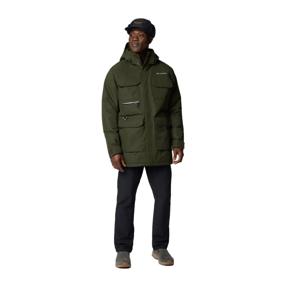 Landroamer II Parka, herre (Greenscape)-COLUMBIA Clearance