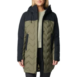 Mountain Croo III Mid Down dunjakke, dame (Stone Green Black)-COLUMBIA Online