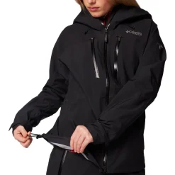 Platinum Peak II 3-lags skijakke, dame (Black)-COLUMBIA Discount