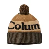 Polar Powder III Beanie (Brown)-COLUMBIA