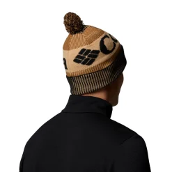 Polar Powder III Beanie (Brown)-COLUMBIA