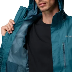 Pouring Adventure regnjakke, herre (Everblue)-COLUMBIA Discount