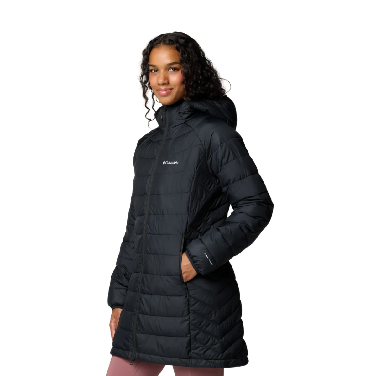 Powder Lite II Mid Vinterjakke, dame (Black)-COLUMBIA Hot