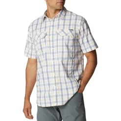 Silver Ridge Lite Plaid skjorte SS, herre-COLUMBIA Hot