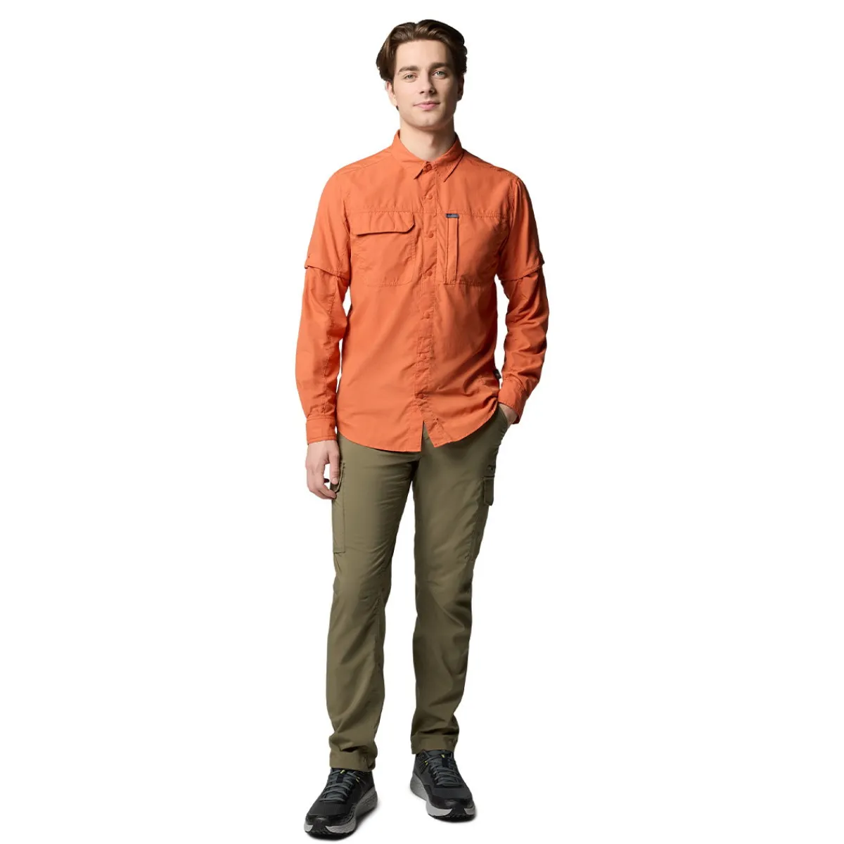 Skien Valley Cargo Pants, herre (Stone Green)-COLUMBIA Clearance