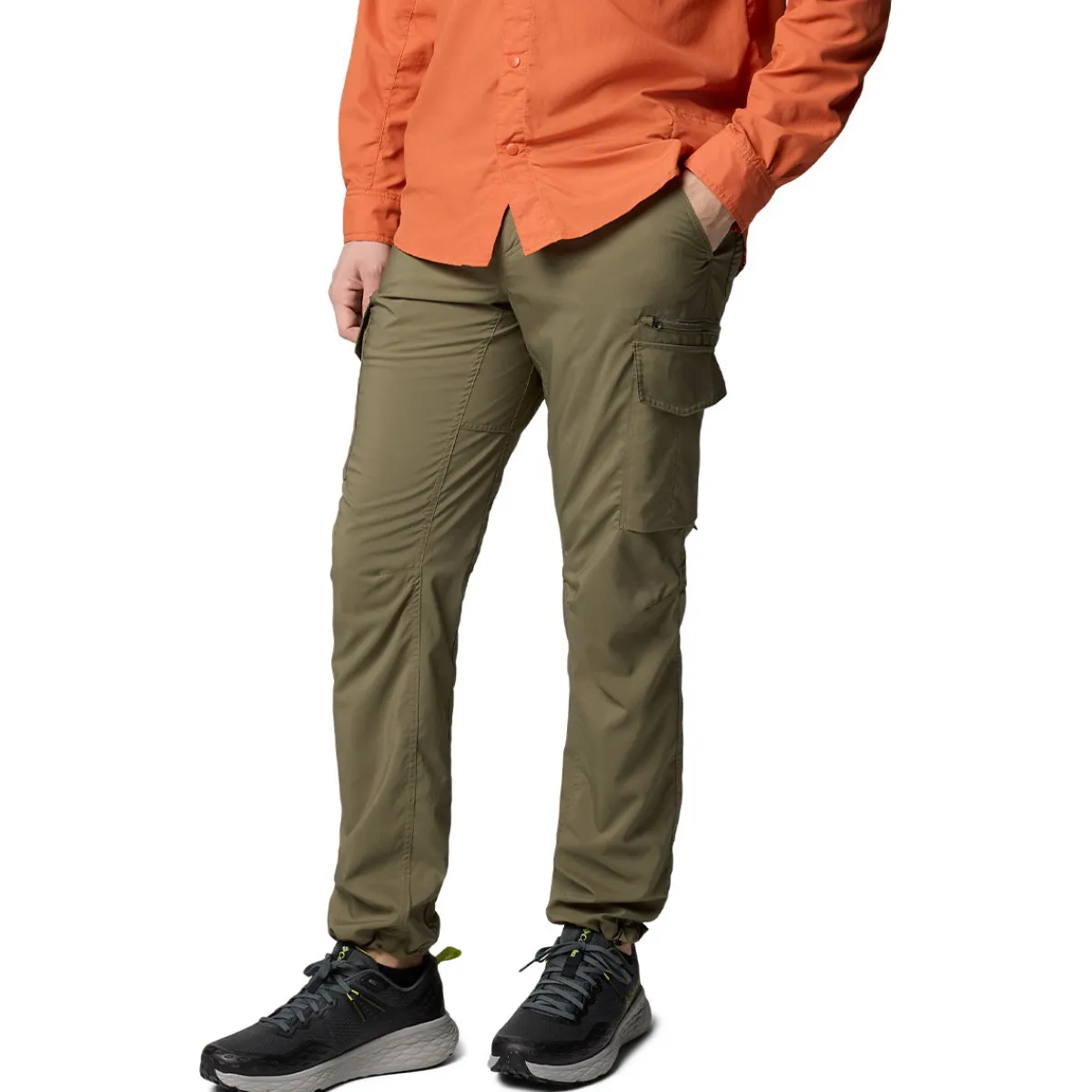Skien Valley Cargo Pants, herre (Stone Green)-COLUMBIA Clearance