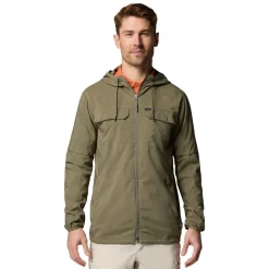 Skien Valley Hooded LS Sommer- og myggejakke, herre (Stone Green)-COLUMBIA Sale
