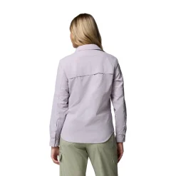 Skien Valley LS Shirt, dame (Lavender)-COLUMBIA