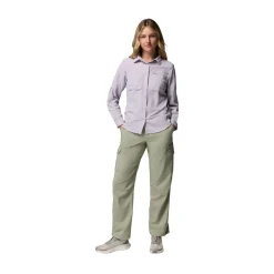 Skien Valley LS Shirt, dame (Lavender)-COLUMBIA